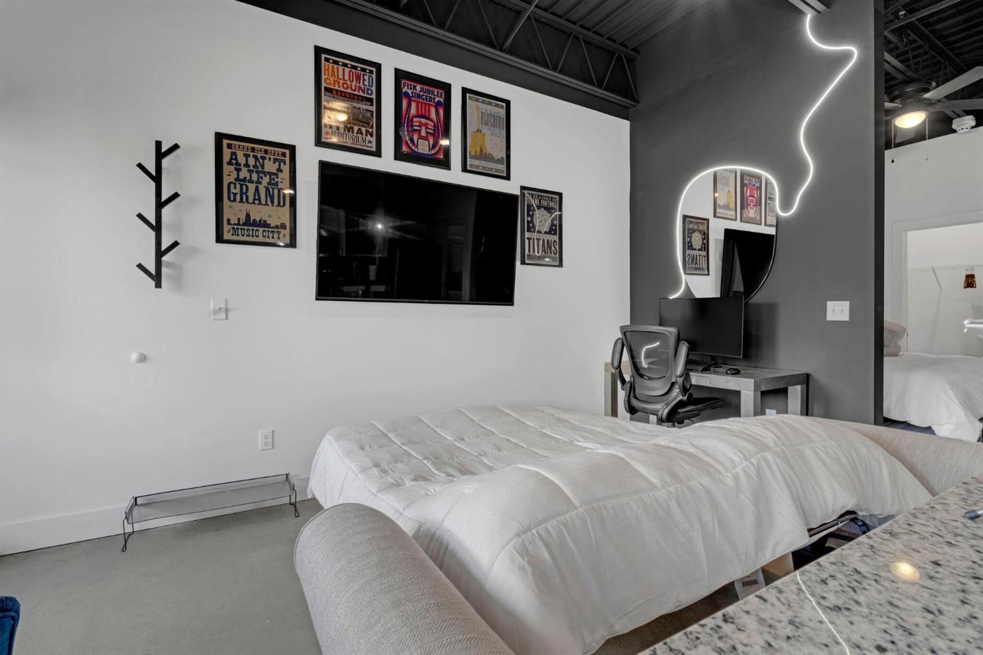 New Studio Sleeps 4 - 7 Mins To Dwtn Nashville Bagian luar foto