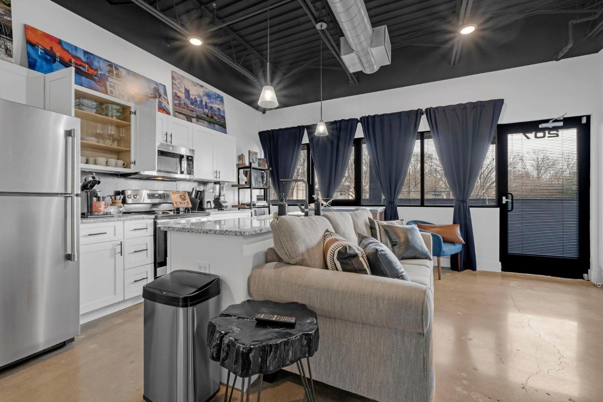 New Studio Sleeps 4 - 7 Mins To Dwtn Nashville Bagian luar foto